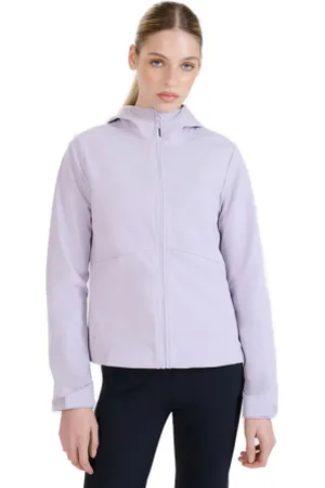 4F Dámská turistická bunda SOFTSHELL JACKET F320-52S-LIGHT VIOLET