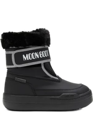 Moon Boot Juniorské vysoké zimní boty MB JR PARK STRAP-JR-N001