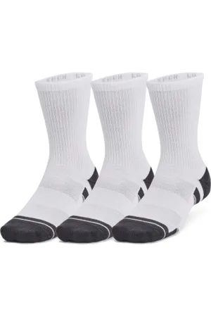 Under Armour Ponožky 3 PACK - UA Performance Tech 3pk Crew-WHT