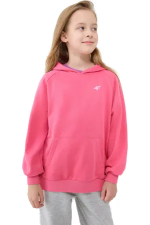 4F Dívčí mikina s kapucí SWEATSHIRT F1478-54S