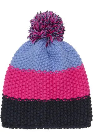 Color Kids Dívčí zimní čepice Hat - Colorblock-741911.5381- Glo