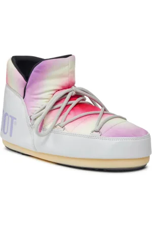 Moon Boot Dámské kotníkové zimní boty PUMPS TIE DYE, 002 glacier