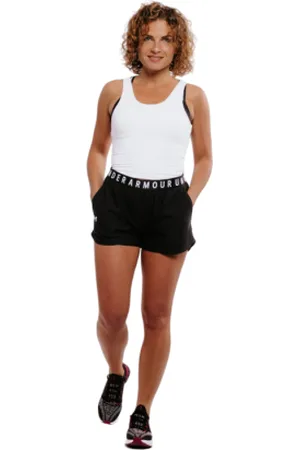 Under Armour Dámské tréninkové kraťasy Play Up Shorts 3.0-BLK