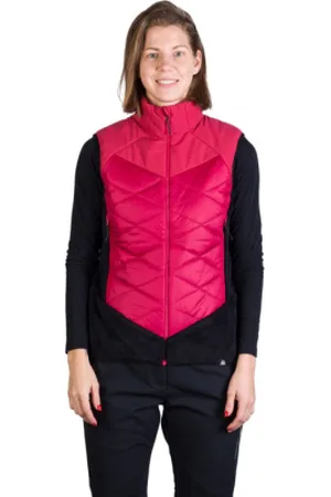 Northfinder Dámská turistická vesta MARIANNE-577cherryblack