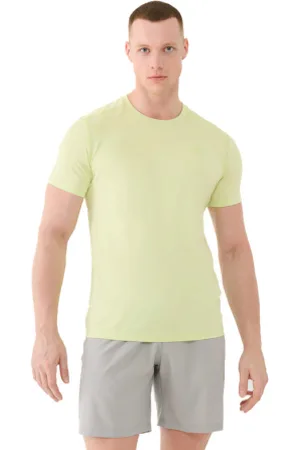 4F Pánské tréninkové tričko s krátkým rukávem TSHIRT FNK M1343-45S-CANARY