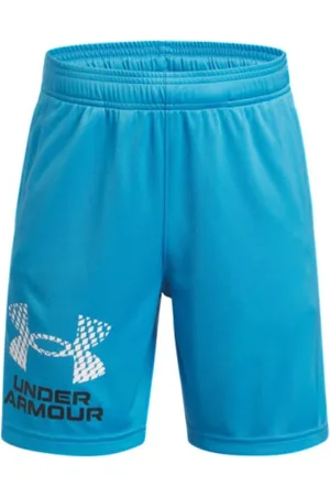 Under Armour Chlapecké tréninkové kraťasy UA Tech Logo Shorts-BLU