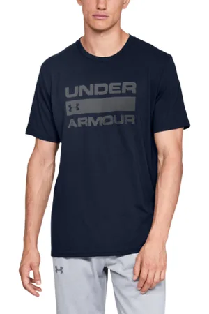 Under Armour Pánské triko s krátkým rukávem UA TEAM ISSUE WORDMARK SS-BLU