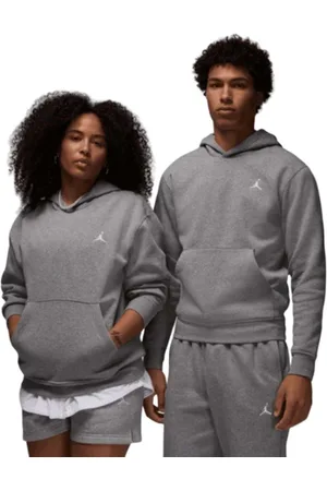 Nike Pánské zateplené tepláky M J BRKLN FLC PO-091 CARBON HEATHER