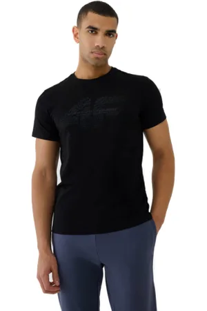 4F Pánské triko s krátkým rukávem TSHIRT M2004-20S-DEEP