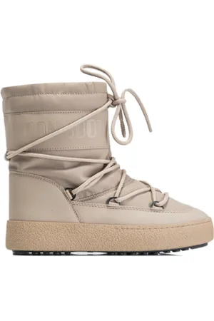 Moon Boot Pánské vysoké zimní boty MTRACK TUBE RUBBER, 002 beige