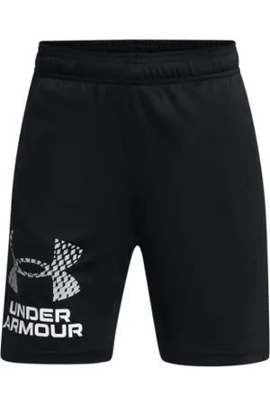 Under Armour Chlapecké tréninkové kraťasy UA Tech Logo Shorts-BLK