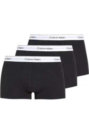 Calvin Klein Pánské boxerky 3 PACK - LOW RISE TRUNK