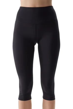 4F Dámské tréninkové 3 4 kalhoty TIGHTS FNK-WSS24TFTIF187-20S-DEEP