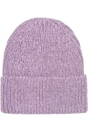 Color Kids Dívčí zimní čepice Beanie Melange - Wool-741905.6053-Languid Lavender