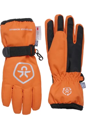 Color Kids Dětské rukavice Gloves - Waterproof, orange