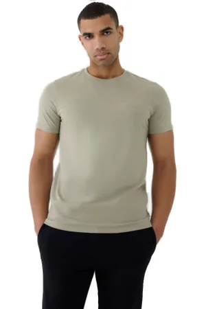 4F Pánské triko s krátkým rukávem TSHIRT M2003-44S-OLIVE