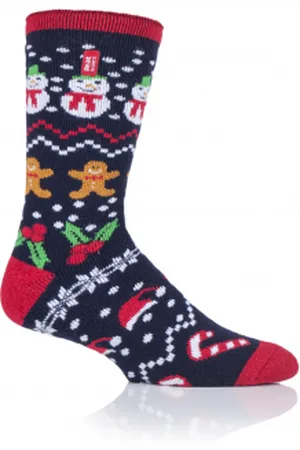 Heat Holders Pánské ponožky 1 PACK-MEN LITE FESTIVE FUN-CHRISTMAS SOCKS