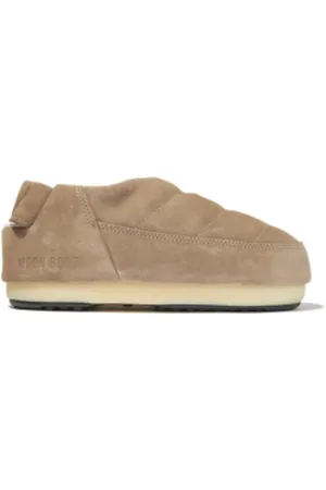 Moon Boot Dámské nízké zimní boty SANDAL BAND SUEDE, 003 sand