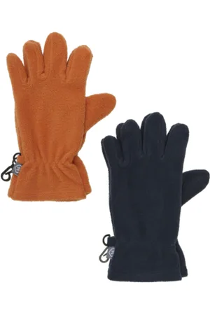 Color Kids Detské lyžiarske rukavice Gloves Fleece - 2 Pcs. Set. -741923.3042-Marmalade