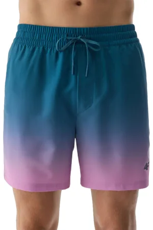 4F Pánské plavky BOARD SHORTS-WSS24UBDSM089-51S-VIOLET
