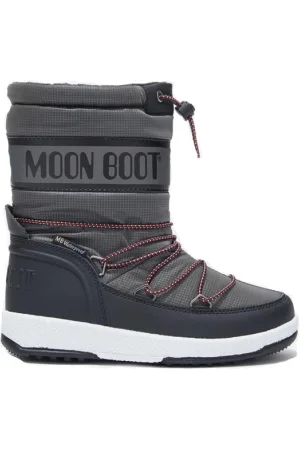 Moon Boot Chlapecké vysoké zimní boty JR BOY SPORT, 004 castlerock