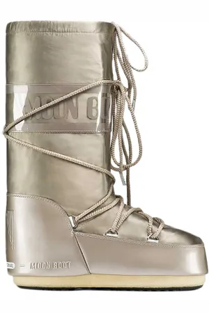 Moon Boot Dámské vysoké zimní boty ICON GLANCE, 001 platinum
