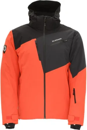 BLIZZARD Pánská lyžařská bunda s kapucí Ski Jacket Leogang, red
