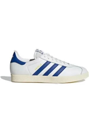 adidas Pánská vycházková obuv Gazelle core white team royal cream white