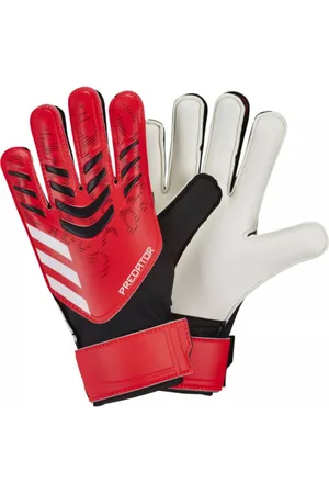 adidas Fotbalové brankářské rukavice PRED GL TRN J BLACK LUCRED