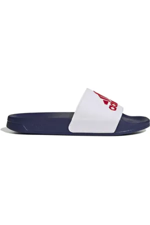 adidas Pánské šlapky (plážová obuv) Adilette Shower M cloud white better scarlet victory