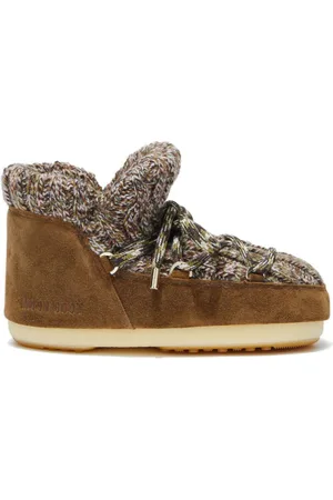 Moon Boot Dámské kotníkové zimní boty PUMPS WOOL, 001 sigaro