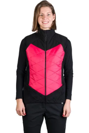 Northfinder Dámská turistická vesta MARIANNE-276blackpink
