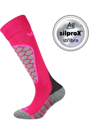 VOXX Dívčí podkolenky 1 PACK-Lomaxik-kneesock-Magenta
