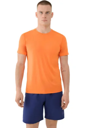 4F Pánské tréninkové tričko s krátkým rukávem TSHIRT FNK M1343-70S-ORANGE