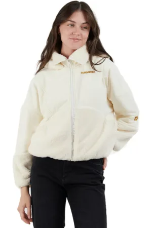 fundango Dámská mikina se zipem Sansa Hybrid Jacket-150-butter