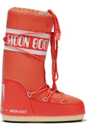 Moon Boot Dívčí vysoké zimní boty ICON NYLON, 080 coral