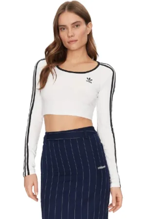 adidas Dámské triko s dlouhým rukávem 3S LS CROP