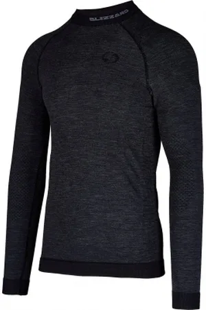 BLIZZARD Pánské termo triko s dlouhým rukávem Mens long sleeve, merino wool, anthracite