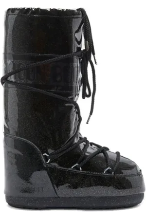 Moon Boot Dámské vysoké zimní boty ICON GLITTER, 001