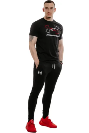 Under Armour Pánské tepláky UA Rival Terry Jogger-BLK