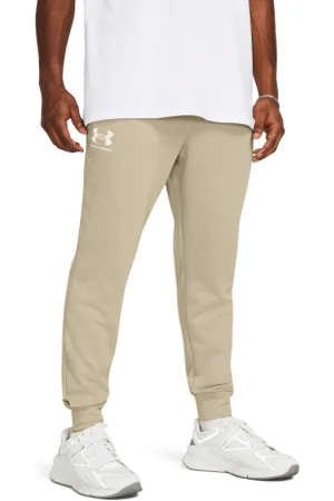 Under Armour Pánské tepláky UA Rival Terry Jogger-BRN