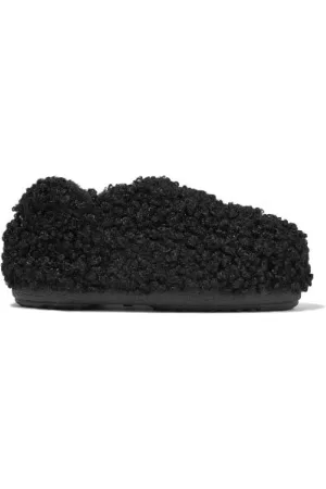 Moon Boot Dámské nízké zimní boty SANDAL BAND FAUX CURLY, 001
