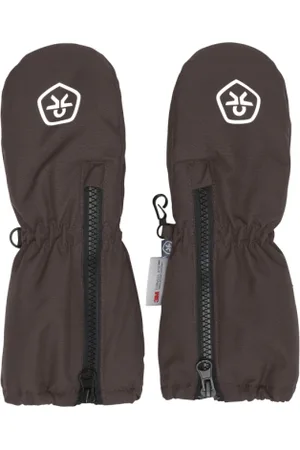 Color Kids Detské lyžiarske rukavice Mittens Long W. Zipper -741926.6547-Raisin