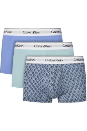 Calvin Klein Pánské boxerky 3 PACK - LOW RISE TRUNK