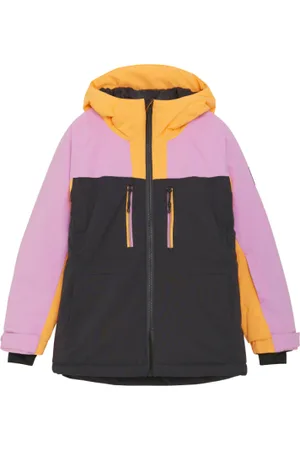 Color Kids Dívčí lyžařská bunda Jr. Ski Jacket - Colorblock-741660.1919-Phantom