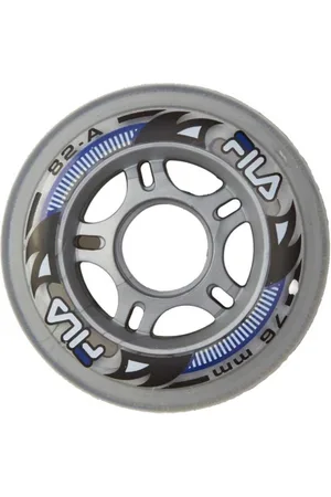 Fila Náhradní kolečka na brusle WHEELS 76MM 82A CLEAR