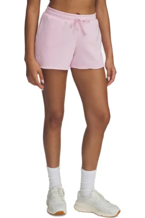 Under Armour Dámské teplákové kraťasy UA Rival Terry Short-PNK