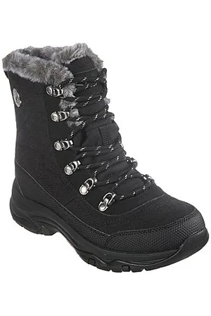 Skechers Dámské vysoké zimní boty Trego Cold Blues black