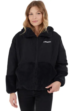 fundango Dámská mikina se zipem Sansa Hybrid Jacket-780-antracit