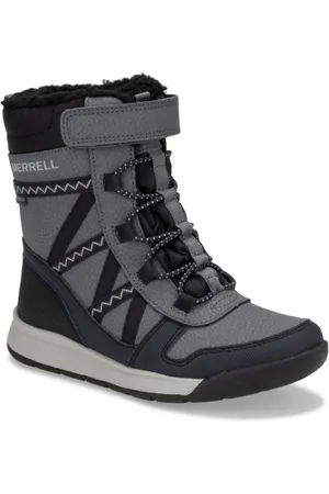 Merrell Dětské vysoké zimní boty Snow Crush 2.0 WTPF grey